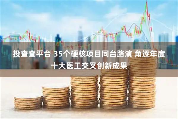 投查查平台 35个硬核项目同台路演 角逐年度十大医工交叉创新成果