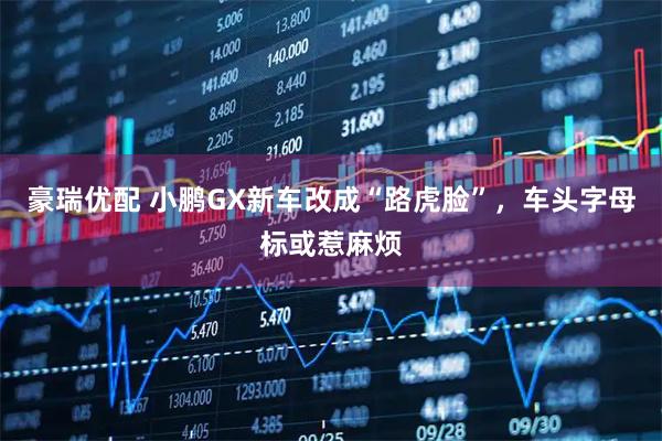 豪瑞优配 小鹏GX新车改成“路虎脸”，车头字母标或惹麻烦